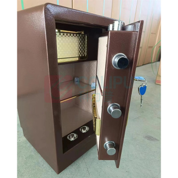 杰堡 JIEBAO 电子密码保险柜 BGX-M/D-53 外H600*W390*D340mm (褐黄金) 37.2KG