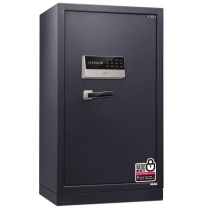 得力 deli 3658A 电子密码保管箱 银灰色