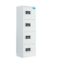 烨贤 保密柜 4门电子锁 1.3mm 