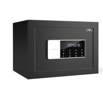 得力 deli 电子密码保险柜 92619 外H250*W350*D250mm (黑色) 12KG