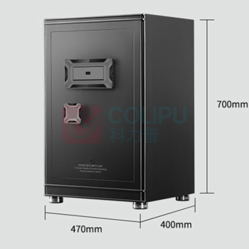 卡唛 尊宝系列 人脸识别+电子密码保险柜 FDG-A10/D-70HT 外H700*W470*D400mm (银黑色) 77KG
