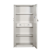 军敏特 保密柜 1850*900*420mm 密码锁+机械锁 通门带斗 (灰白)