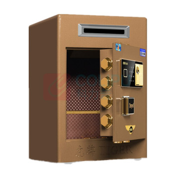 虎牌 前部保险柜 70CM 指纹款 办公收银柜现金储存保险箱 D1-70