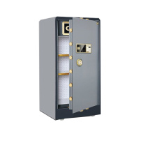 鼎发 全钢防盗指纹款大型入墙保险箱 DFSG120-Z 外尺寸H1200mm*W550mm*D460mm内尺寸H940mm*W545mm*D370mm ((黑色,酒红,金色,深空灰)) 101kg±2kg