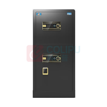虎牌 TIGER 指纹密码双门保险柜 博瑞150 外H1500*W600*D560mm 内上H550*W570*D470mm 内下H620*W570*D470mm (钢琴黑) 115±2KG