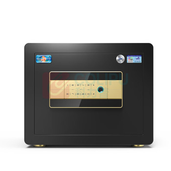 虎牌 TIGER 指纹密码保险箱 尊虎30wifi 外H300*W380*D300mm内H260*W370*D230mm (黑) 28±2kg