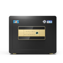 虎牌 TIGER 指纹密码保险箱 尊虎30wifi 外H300*W380*D300mm内H260*W370*D230mm (黑) 28±2kg