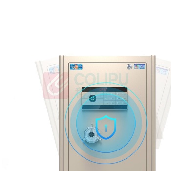 虎牌 TIGER 指纹密码保险箱 灵耀78指纹 外H780*W480*D420mm内H715*W470*D340mm (米色) 98kg