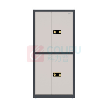 国保 GUUB 组装四门指纹密码保密柜 Z168-VF3 H1900*W900*D430mm (米白色+藏蓝色) 不含安装,偏远地区运费另议