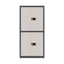 国保 GUUB 组装四门指纹密码保密柜 Z168-VF3 H1900*W900*D430mm (米白色+藏蓝色) 不含安装,偏远地区运费另议