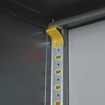 国保 GUUB 整体双门无抽指纹锁保密柜 Z168-V20 H1900*W900*D430mm (米白色+藏蓝色) 偏远地区运费另议