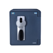 虎牌 TIGER 防火柜家用办公小型指纹开启防水防盗入墙保险箱 2087LBC-BD 逸盾系列 长373*宽486*高432mm