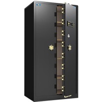 虎牌 TIGER 大型指纹密码WIFI保险箱 博瑞180wifi对开门 1800*895*570mm (钢琴黑)
