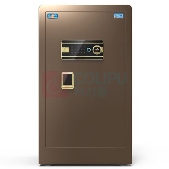 虎牌 TIGER 小型指纹密码保险箱 博瑞80指纹 800*480*420mm (咖啡金)