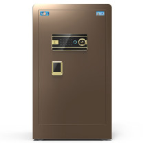 虎牌 TIGER 小型指纹密码保险箱 博瑞80指纹 800*480*420mm (咖啡金)