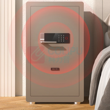 得力 deli 家用办公指纹密码保险箱保管柜 AE502 (W450*D440*H800)mm(含脚垫)
