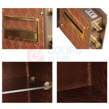 威伦司 WLS 指纹保险箱 FDG-A1/D55SZ 590*450*375mm (褐灰金) 80KG