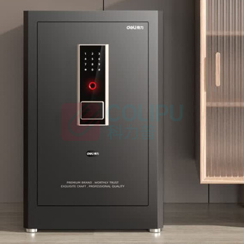得力 deli 家用办公智能wifi指纹密码保管箱小型保密箱全钢防盗保管柜 弘雅系列 60cm (典雅白)