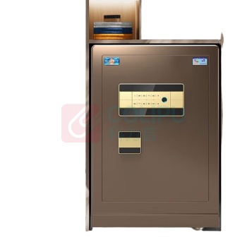 虎牌 TIGER 保险柜(指纹+密码+钥匙复合锁 单门) A10 尊虎-咖色60指纹 420*385*580mm