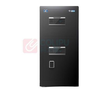 虎牌 TIGER 保险柜 wifi+指纹+密码+钥匙复合锁 2门 金典Pro100双节黑wifi A10 520*500*1000mm (黑色)