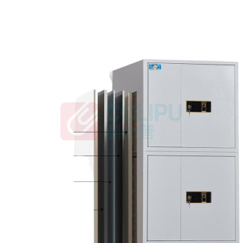 虎牌 TIGER 保密柜(指纹+密码锁+机械复合 1柜 1节 2门 2斗) ZG系列 B级·商密级 冷轧钢板 0.8mm 900*420*1850mm