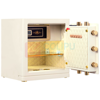 甬康达 指纹保险柜 FDG-A10/D-45ZW-MB 外H450*W420*D350mm (米白色) 45KG (不含安装)