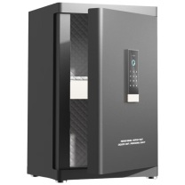 得力 deli 指纹密码(WiFi) 保管箱 4113-W 380*360*H610mm (黑色)