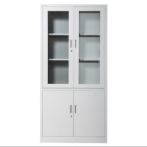 军成富康 钢制文件柜 钢制文件柜 1850*900*390mm (灰白)