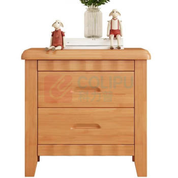 东业家具 储物柜木色文件柜资料柜 500*400*500mm