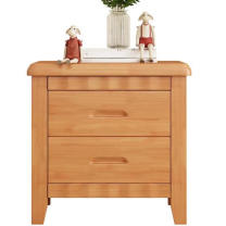 东业家具 储物柜木色文件柜资料柜 500*400*500mm