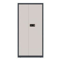 高保 指纹密码保密柜通体柜带抽 G208-GV2 1900*900*430mm (米白色+藏蓝色)