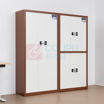 尔迈 保密文件柜 EM-BMG-23 900*420*900mm (咖白套色)