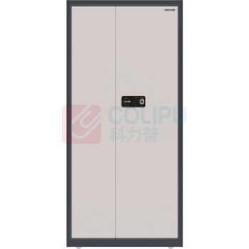 高保 指纹密码通体柜带抽保密柜 G208-GV2 1900*900*430mm (米白色+藏蓝色)