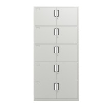 臻远 工厂存储柜资料柜 ZY-WJGA-7 1800*850*390mm (灰白色)