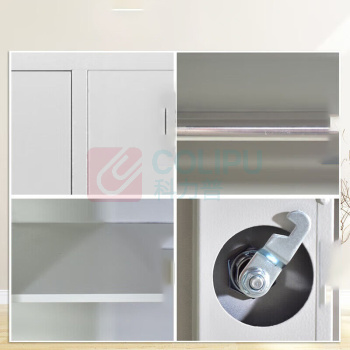 东业家具 更衣柜员工宿舍柜储物柜铁皮柜存包柜 三门更衣柜(单位:组) 1850*900*420