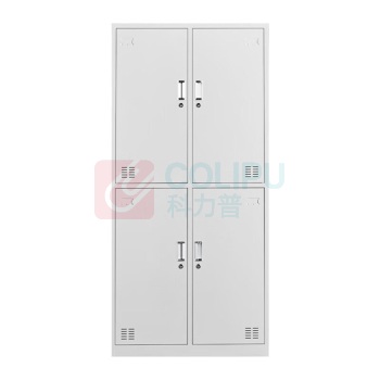 东业家具 四门更衣柜员工柜储物柜带锁铁皮柜更衣室衣柜浴室寄存包柜(单位:组) 四门