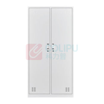 东业家具 更衣柜储物柜 员工鞋柜寄放柜 对开门衣柜 860*700*420mm