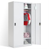 东业家具 0.6厚钢制更衣柜 K05 900*430*1850mm