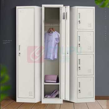 洛克菲勒 单一门更衣柜 高180cm*宽38cm*深42cm 铁皮柜带锁
