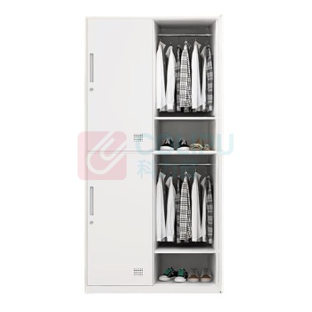 东业家具 铁皮带锁员工四门 更衣柜 900*500*1850mm (误差±3厘米)
