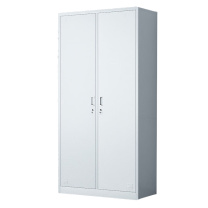 臻远 钢制 二门更衣柜 储物柜 ZY-KLP-G075 W850*D420*H1800mm (灰白色)