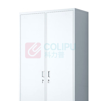 臻远 钢制 二门更衣柜 储物柜 ZY-KLP-G075 W850*D420*H1800mm (灰白色)