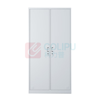 臻远 钢制 二门更衣柜 储物柜 ZY-KLP-G075 W850*D420*H1800mm (灰白色)