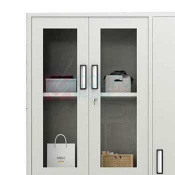 臻远 钢制 五门更衣柜 储物柜 ZY-KLP-G078 W970*D420*H1800mm (灰白色)