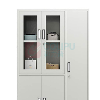 臻远 钢制 五门更衣柜 储物柜 ZY-KLP-G078 W970*D420*H1800mm (灰白色)