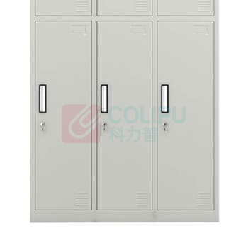 臻远 钢制 六门更衣柜 储物柜 ZY-KLP-G079 W900*D420*H1800mm (灰白色)