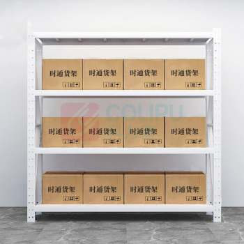 四通 货架仓储置物架多层展示架超市金属钢制储物架 1.8*2.0*0.4