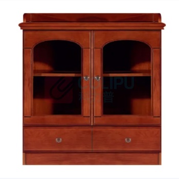 东业家具 办公家具茶水柜餐边柜贴实木皮储物柜 T-0801 【0.8米】