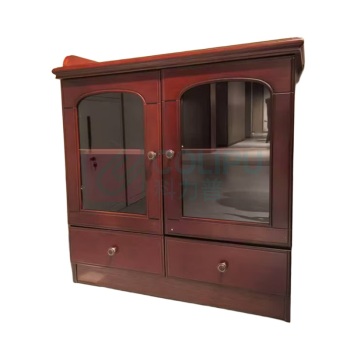 东业家具 办公家具茶水柜餐边柜贴实木皮储物柜 T-0801 【0.8米】