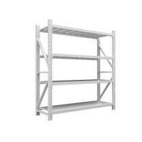 臻远 四层中型货架 主架 ZY-KLP-02 W1800*D600*H2000mm (灰白色) 40kg,单次订货5组以上包安装